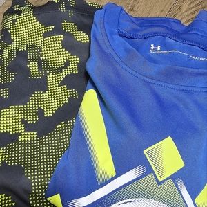 2 Under Armour Boys Shirts